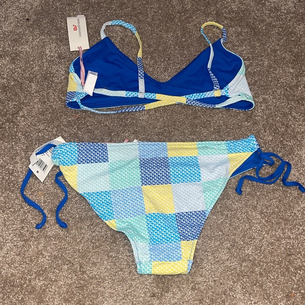 Nwt Vineyard Vines Patchwork Whales Reversible Bi… - image 6